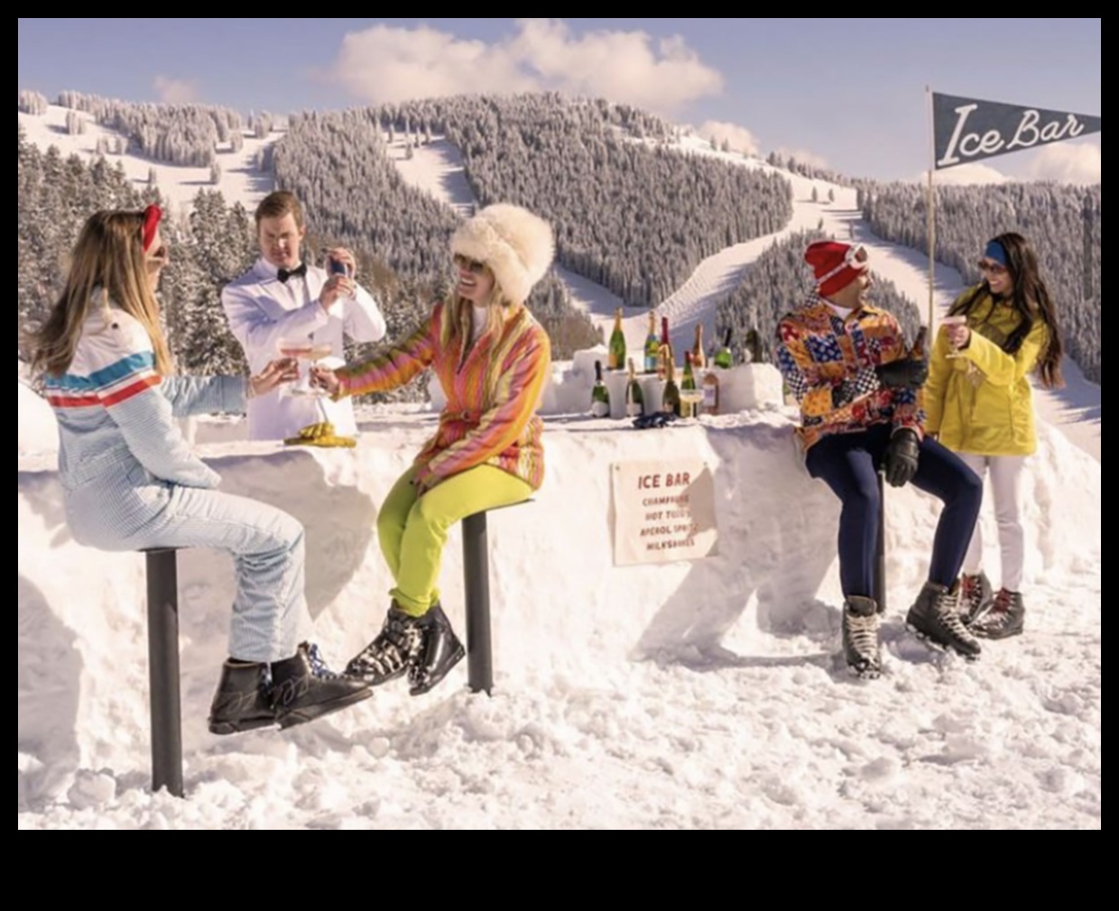 Stilul stațiunii de schi: ținute confortabile de iarnă pentru Mountain Glam
